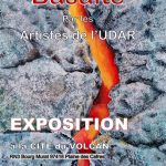 Exposition avec l'UDAR à la Cité du volcan, Plaine des Cafres (REUNION) du 28 décembre 2019 au 31 mars 2020 sur le thème du "BASALTE"
